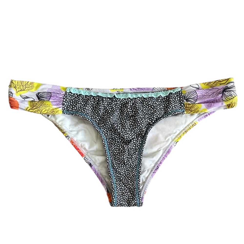 OndadeMar Colorful Floral Bikini Bottom